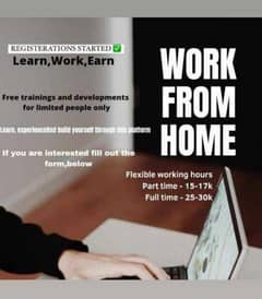 online work form home