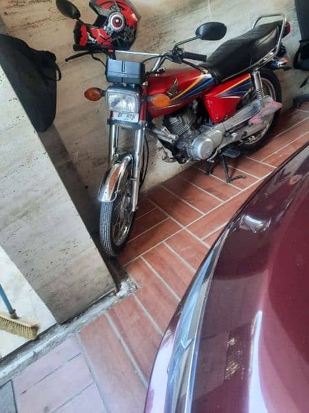 Honda 125 2012 model Islamabad number 3