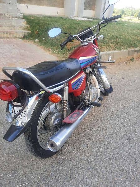 Honda 125 2012 model Islamabad number 4