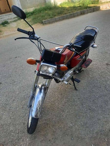 Honda 125 2012 model Islamabad number 5