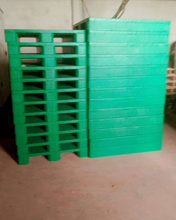 Plastic Pallets stock in Pakistan | New & used pallets | wooden pallet 0