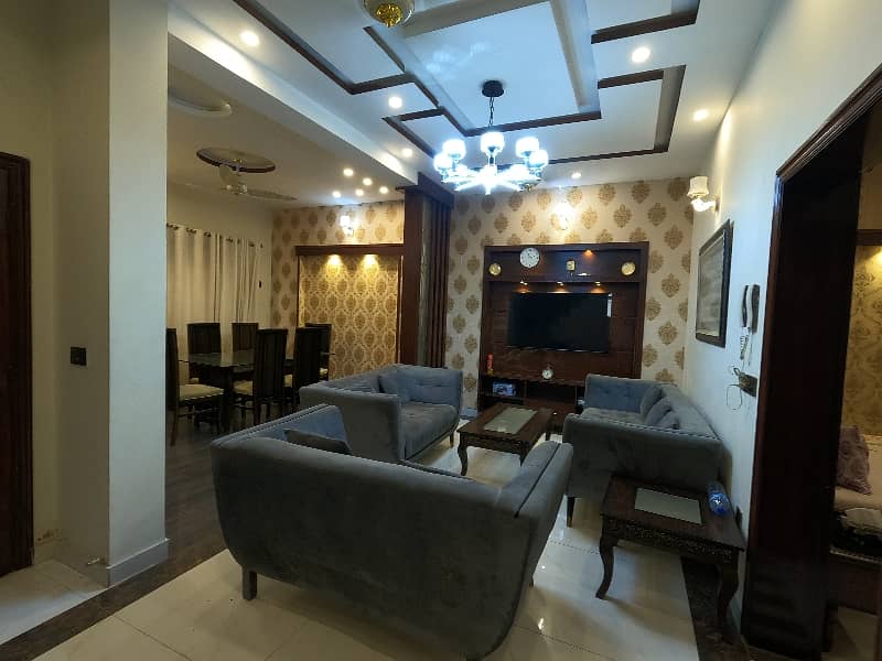 Fully Furnished House Of 5 Marla Available In Bahria Town Jinnah Block 9