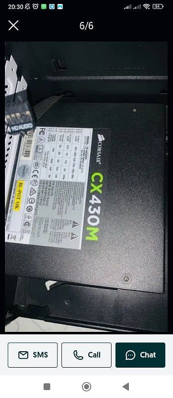 Corsair CX430M PSU 1