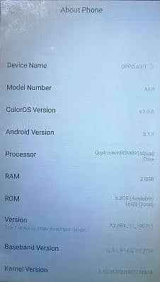 OPPO A37F URGENT SALE 0