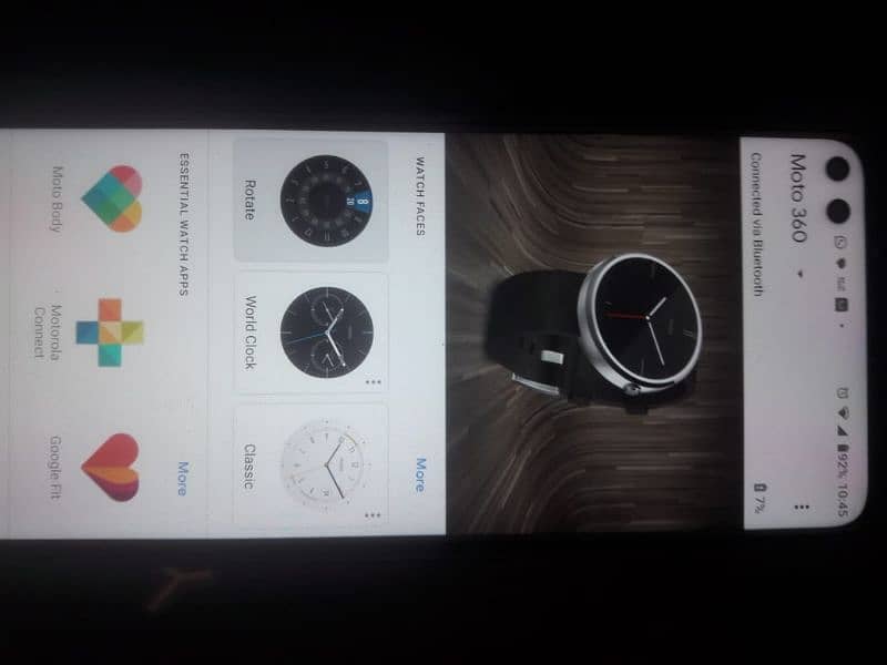 MOTOROLA MOTO 360 wear os 0