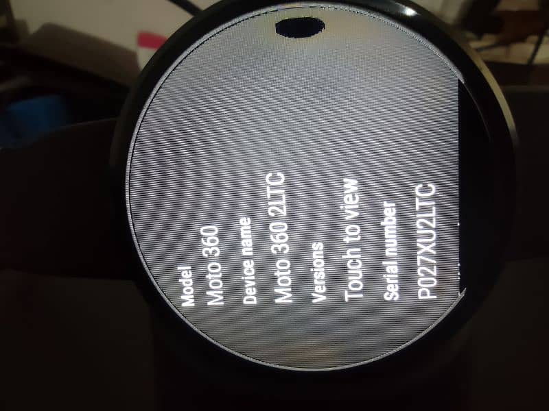 MOTOROLA MOTO 360 wear os 11