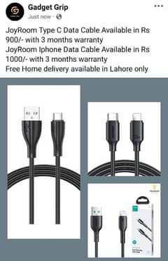 JoyRoom Type C Data cable