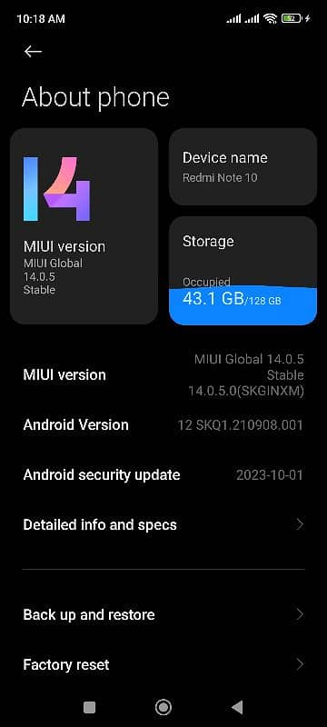 Xiaomi Redmi Note 10 | 4+2 RAM 128 ROM | Exchange Possible. 12