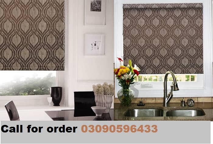 Window Blinds - Latest 2024 designs - wallpapers - wood/vinyl floor 3