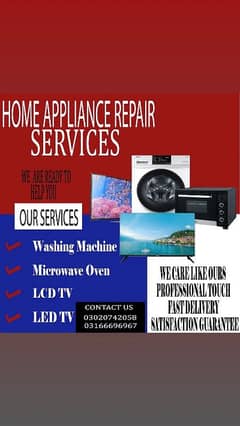 lcd led & oven home service