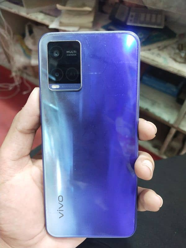 vivo y21 10. by 10 condition original all ok only mobile 4 64 gb 0