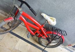 red baby bicycle