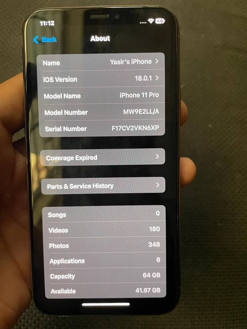 Iphone 11 pro gold  non pta all ok 6