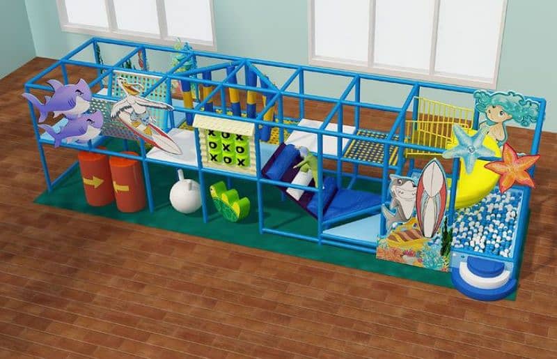 indoor playsets, indoor slides, kids play area, Soft play equipment 9