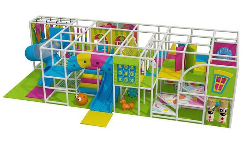 indoor playsets, indoor slides, kids play area, Soft play equipment 17