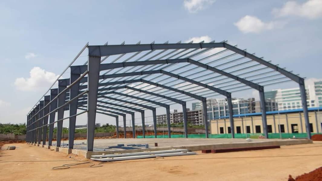 PEB Buildingd Shed Industrial Steel structure marque dairy shed 0