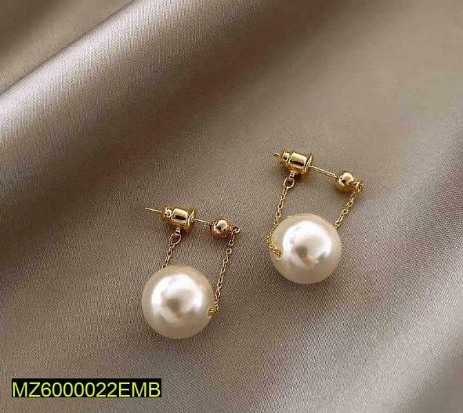 beautiful earrings ball shape 1