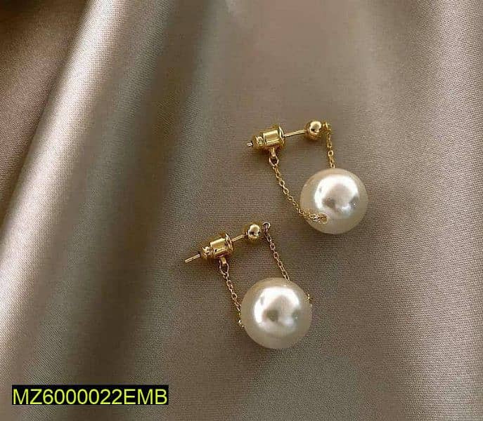 beautiful earrings ball shape 2