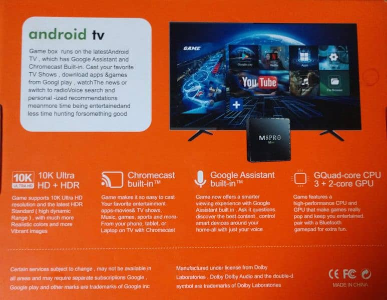 M8 Pro Mini Gaming + Android tv box 1