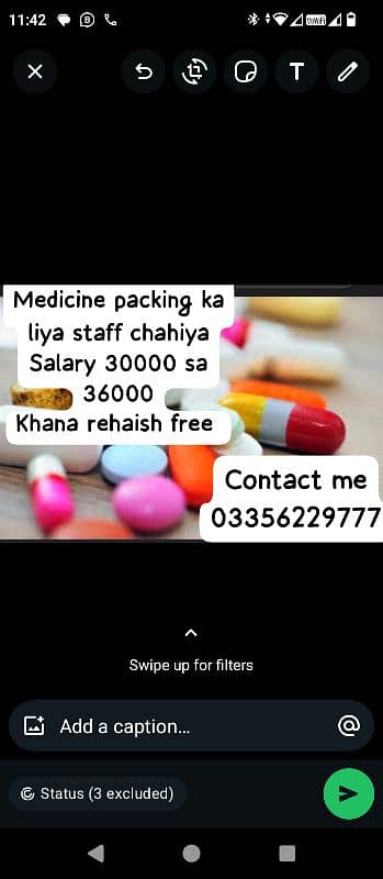 medicine packing job available at lahore 0