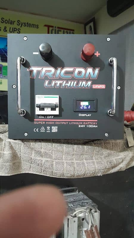 TRICON LITHIUM BATTERIES 24V-70AH/100AH/200AH 1