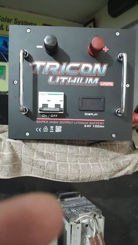 TRICON LITHIUM BATTERIES 24V-70AH/100AH/200AH 2