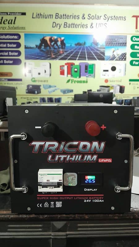 TRICON LITHIUM BATTERIES 24V-70AH/100AH/200AH 7