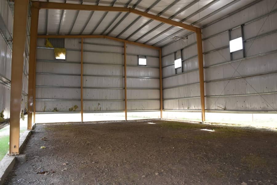 Marquee Shed Industrial Steel Structure Cold Storage PPGI Shed 6