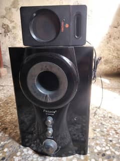 WOOFER WITH ONE SIDE SPEAKER