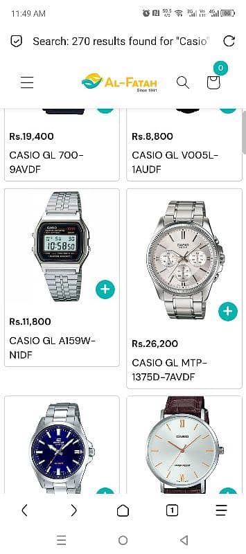 Casio A159w 3