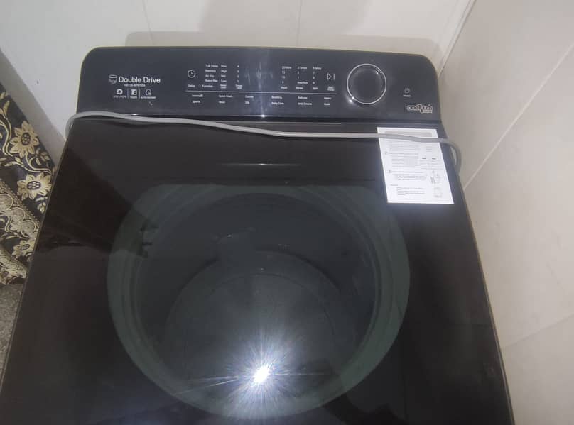 "Haier 12Kg Top Load Washer HS-120-B1978S9 with DD Inverter Motor" 1