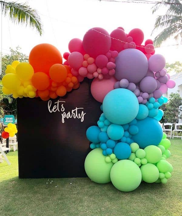 Balloons Best price in karachi  Birthday Party Decoration Decorater 3