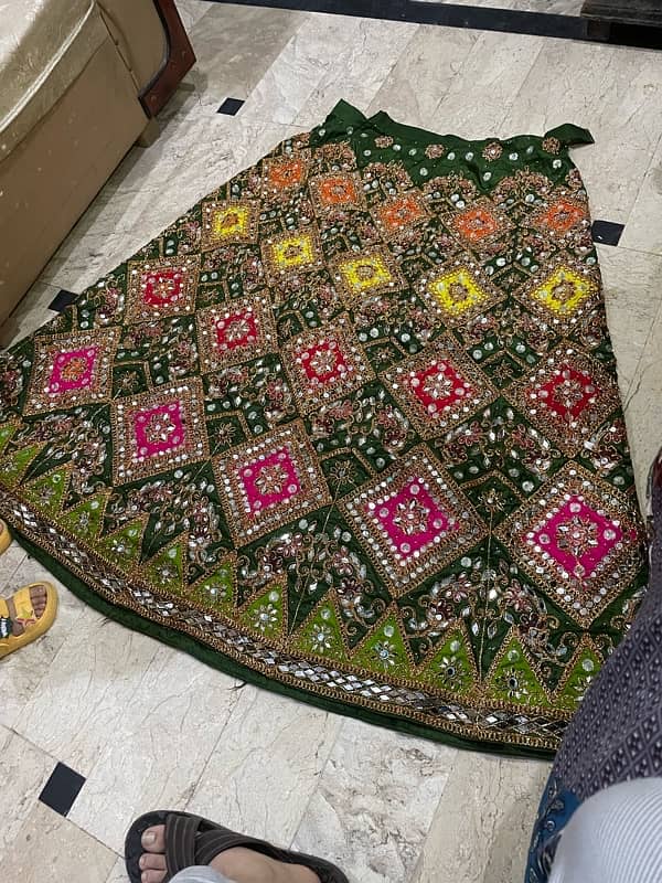 Mehndi dress available for sale 9