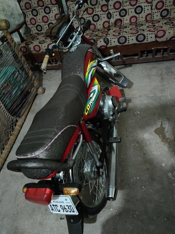 HONDA 70 FOR SALE MASHA ALLAH LIKE NEW BIKE 2ND KEY AVAILABLE 4