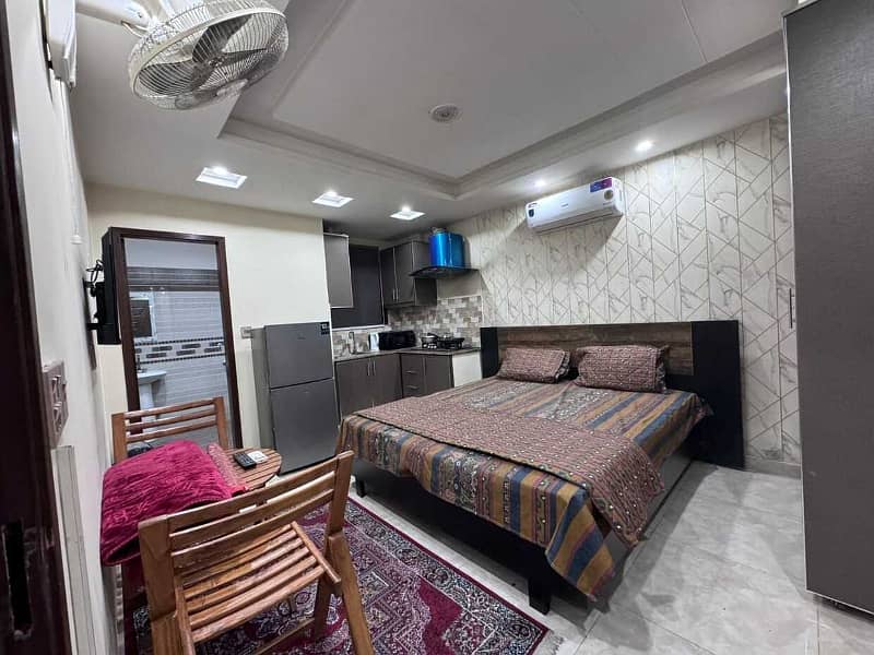 Luxury 1 Bed Studio Apartment For Sale In Iqbal Block Bahria Town Lahore 0