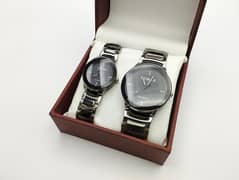 COUPLE:S CASUAL ANALOGUE WATCH