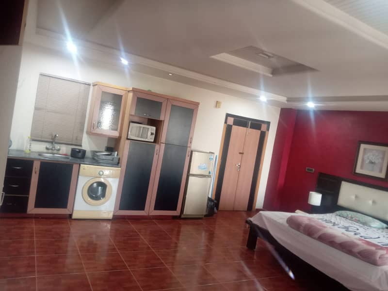 Studio furnished apartment for rent in bahria height 2 2