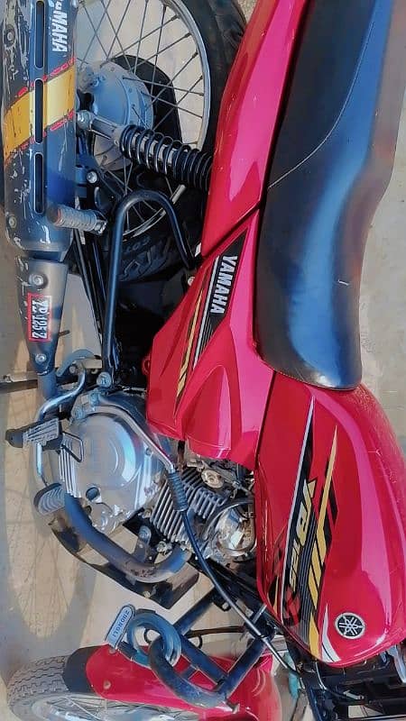 Bike for sale Yamaha ybz 2022 modal  Bike aik dam lash condition me ha 1