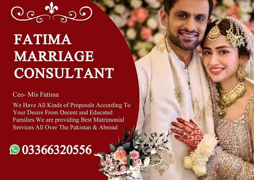 Marriage Bureau Services /Abroad Proposals/Rishta/marriage consultant 0