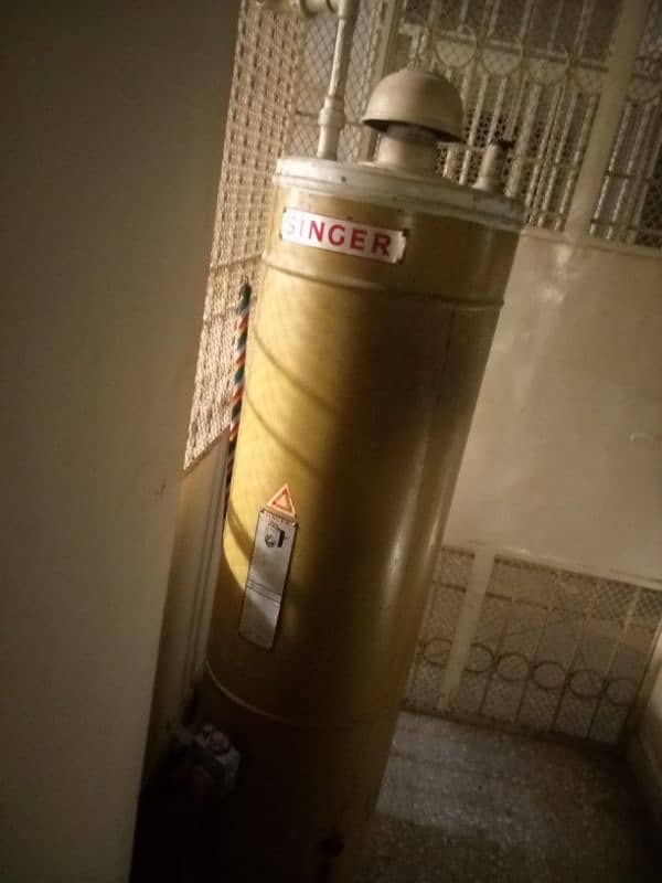 Singer geyser in good condition for sale 0