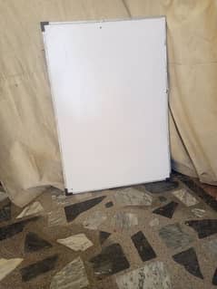 white writing board