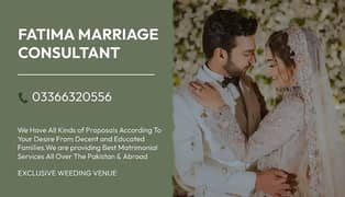 Marriage Bureau Services /Abroad Proposals/Rishta/marriage consultant