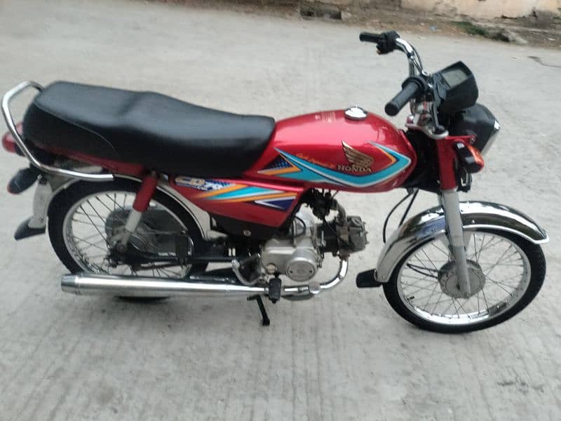 Honda CD70 model 2019 Rawalpindi number 03055228242 3