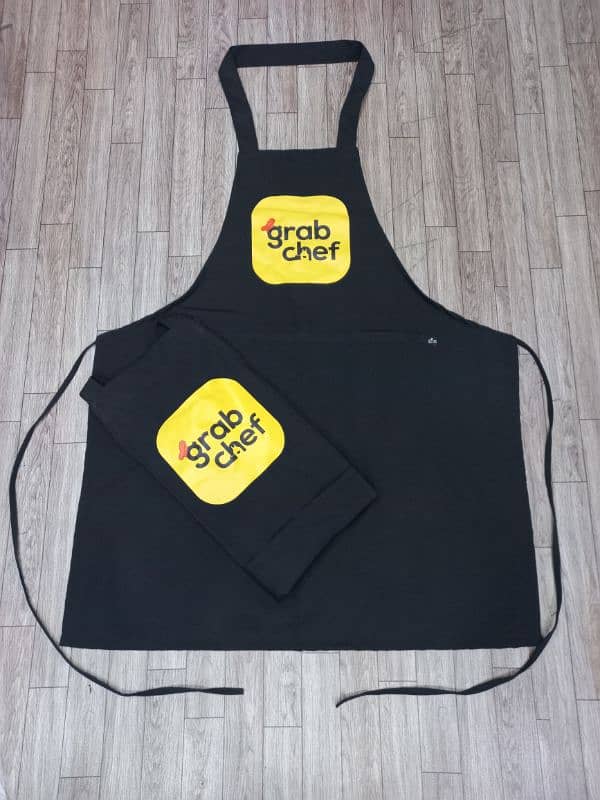 Chef Coat with customized logo and name print 2