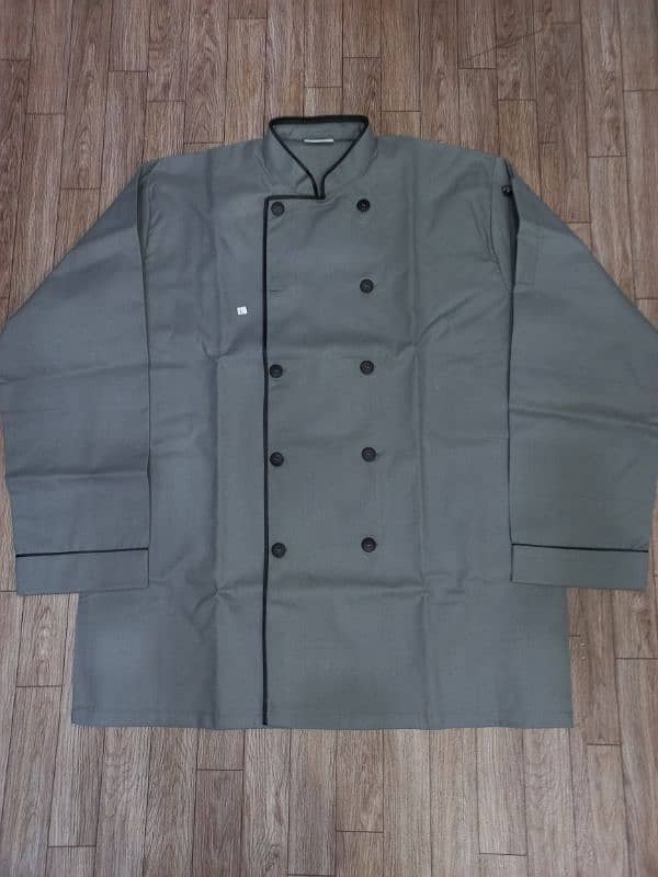 Chef Coat with customized logo and name print 4