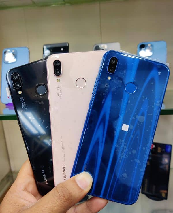 Oppo F15  8/256GB. Oppo Reno Z 8/256GB  Huawei P20 Lite 4/128GB 1