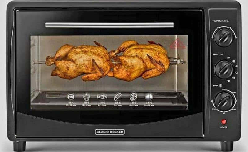 Black & Decker Electric Oven  TRO55 35Ltr 0