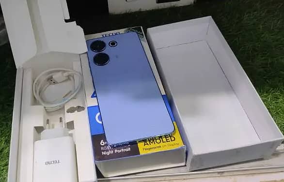 Tecno camon 20 pro pta approved full box 256gb 12gb ram 2