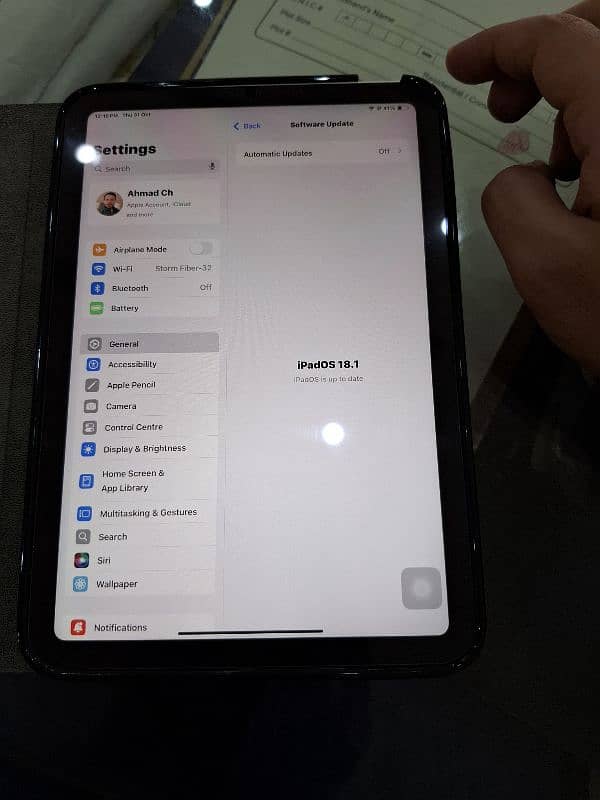 iPad mini 6     64 gb A15pro chip 8