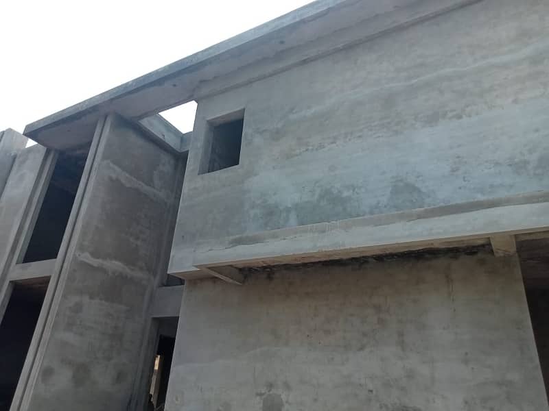 1 KANAL CORNER BASEMENT GREY STRUCTURE HOUSE FOR SALE IN DHA PHASE 7 1